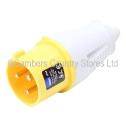 Draper Site Plug Yellow 110v 32 Amp